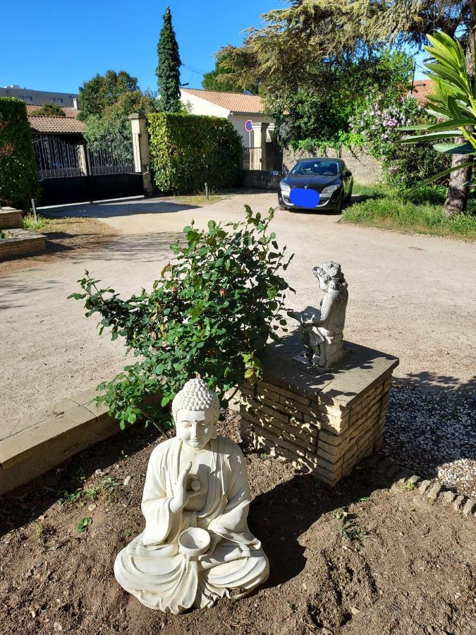 Loft Ravissant Avec Jacuzzi Et Parc Lägenhet Orange  Exteriör bild
